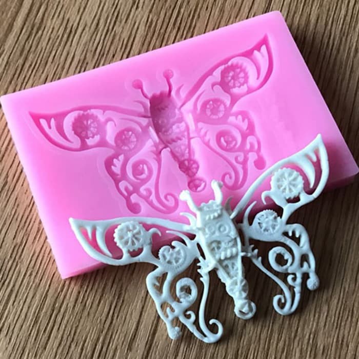 3D Silicone Mold Fondant Cake Decoration - Butterfly