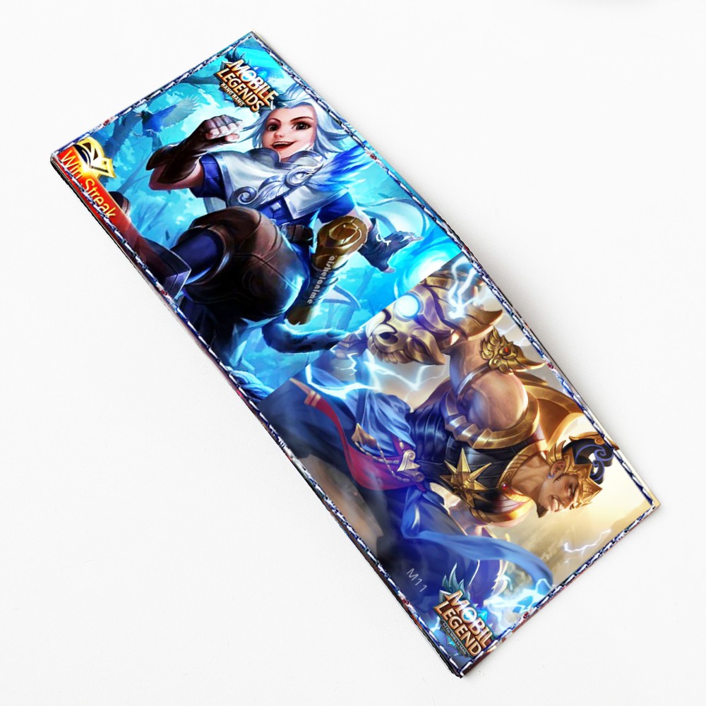 SHOPEE 6.6 SUPER SALE!! Dompet Anak Karakter Mobile LEgend ML11 Dompet Kulit PU Import Distro Lipat Dua +Box