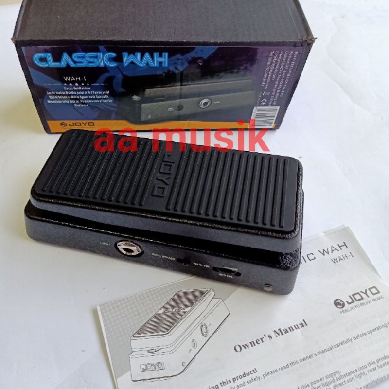 PEDAL WAH JOYO WAH-1 PEDAL VOLUME ORIGINAL WAH1