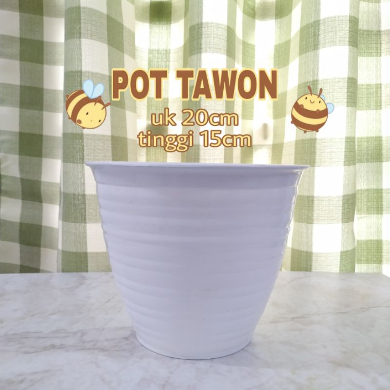 Jual Pot Bunga Tawon Ukuran Cm Pot Taneman Tawon Pot Flower Guci