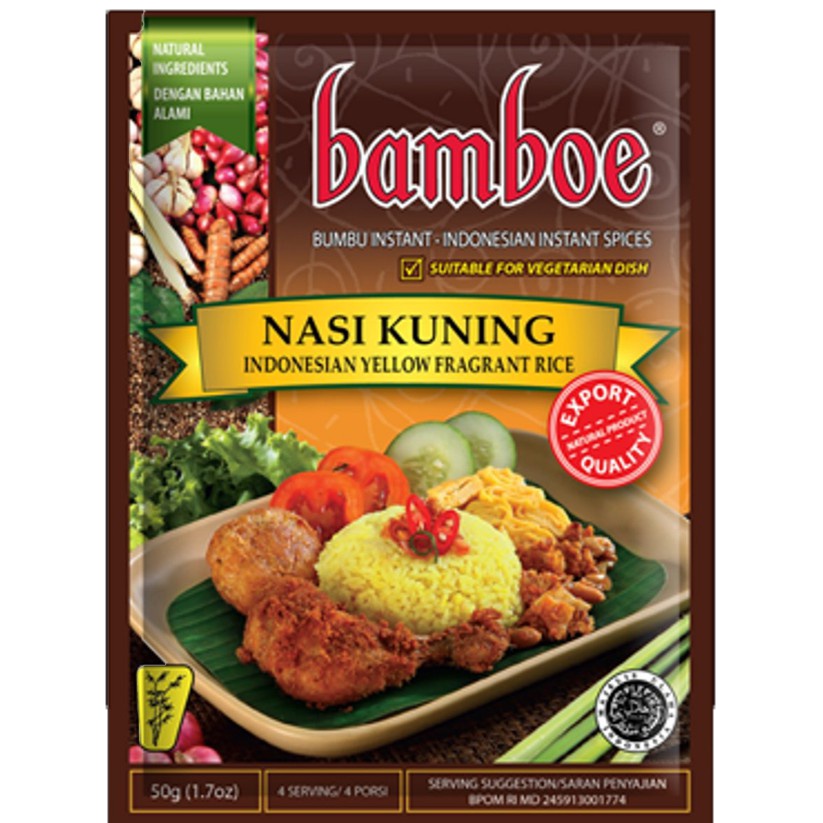 

Bamboe Bumbu nasi kuning