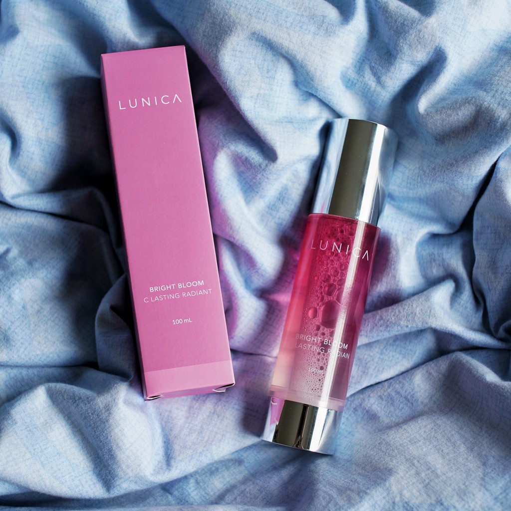 Toner Mencerahkan LUNICA Bright Bloom - C Lasting Radiant | Toner Pemutih Wajah Glowing Ampuh BPOM