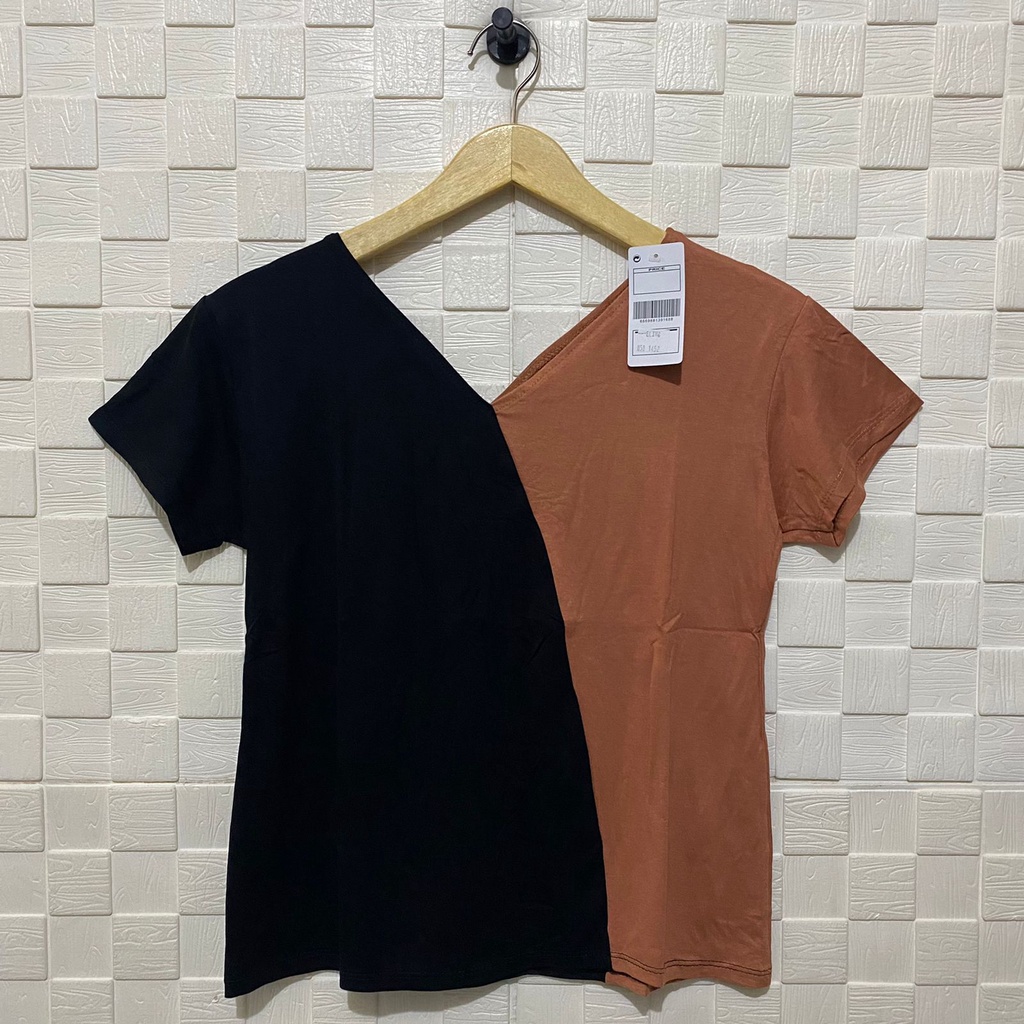 atasan kombinasi wanita terbaru/kaos wanita/pakaian wanita/atasan murah/kaos murah/atasan/kaos/shabhira16