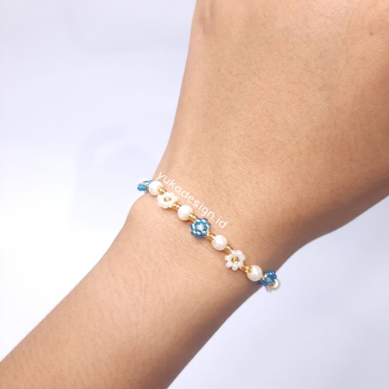 Gelang Mutiara Pearl Beads Bracelet