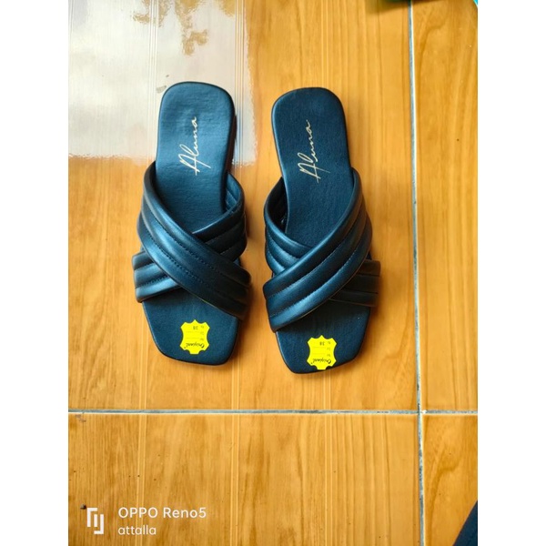 sandal santai wanita sendal teplek