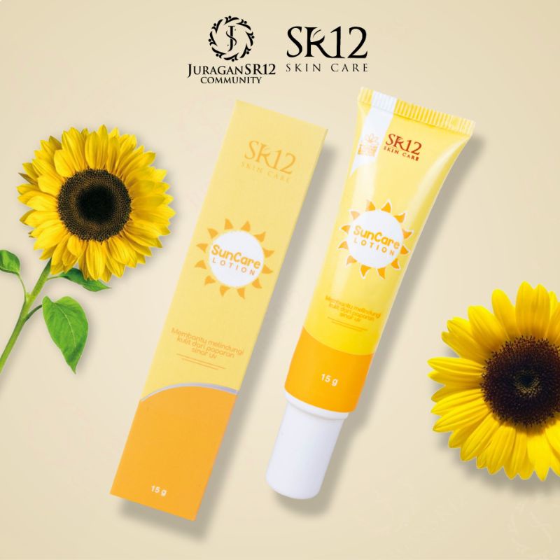 SR12 SUNCARE BPOM / SUNBLOCK SPF 25++ / MENJAGA KULIT TETAP SEHAT