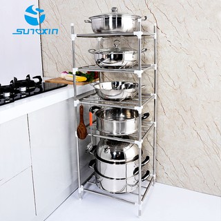  Rak dapur panci stainless steel Multifungsi  Shopee Indonesia