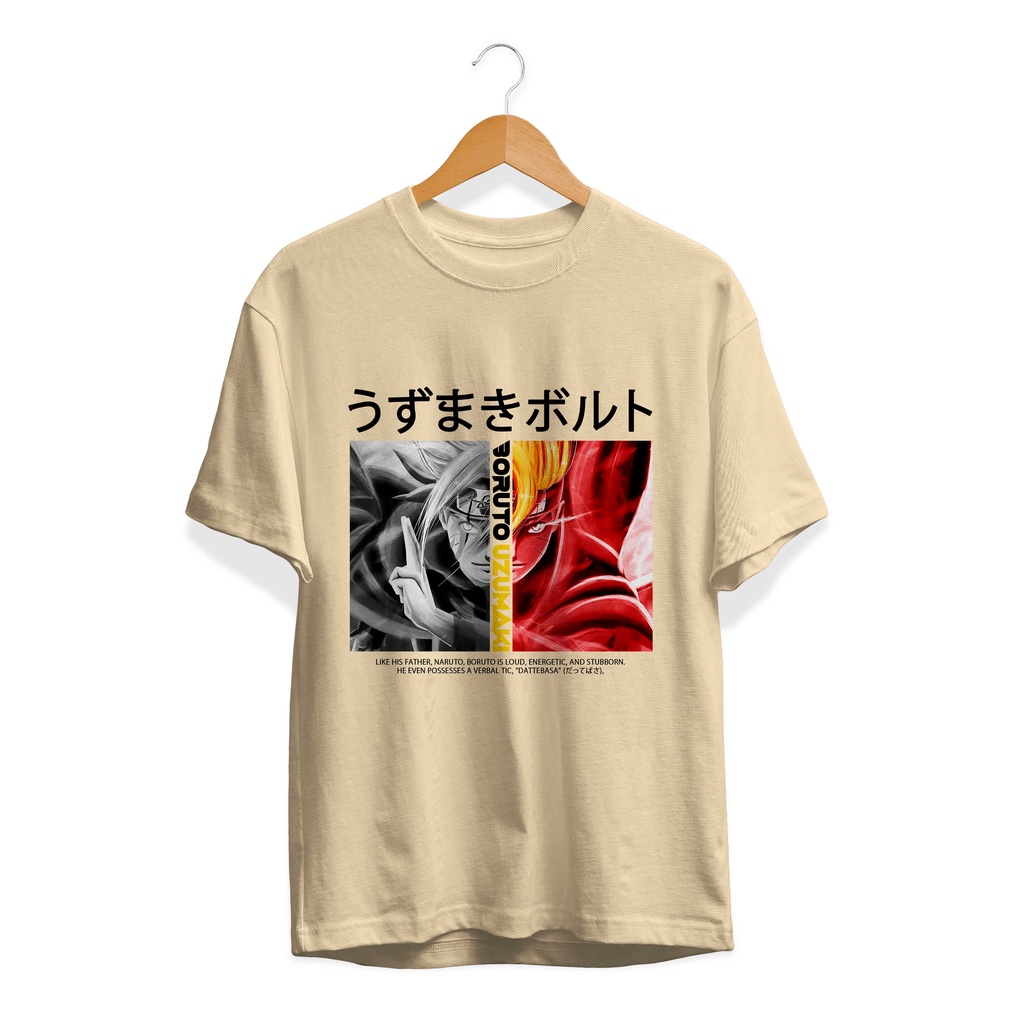 NEW KAOS T-SHIRT BORUTO UZUMAKI  ANIME NARUTO SHIPPUDEN PREMIUM