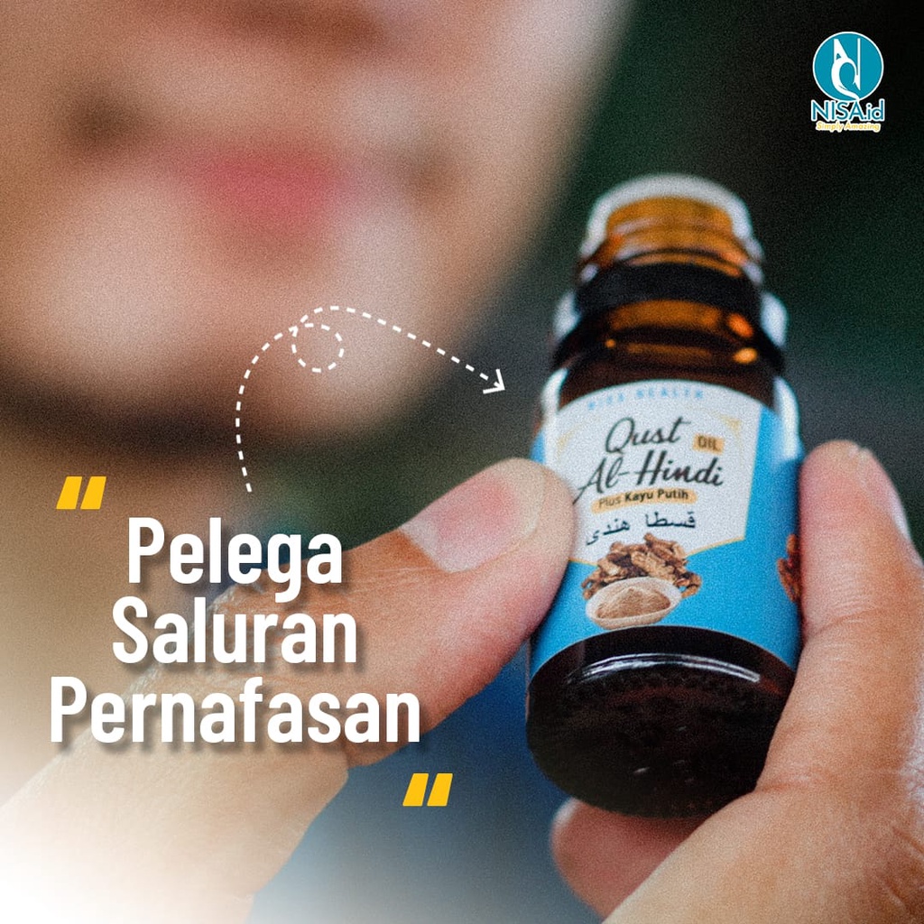 Essential Oil dan Theraphy Oil Qust Al Hindi(Qusthul Hindi) Pelega Pernafasan