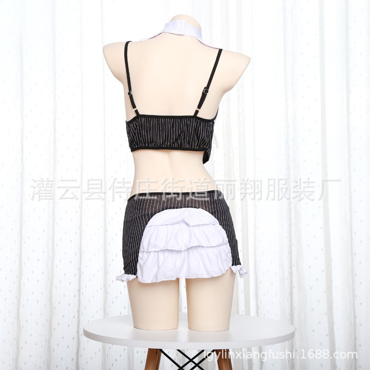 LI-112 sekertaris kantor lingerie baju tidur wanita seragam seksi sexy cosplay