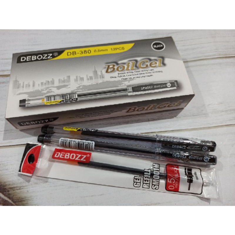 

(12+1Pc) Bulpen Gel Boilgel DB-380 0.5MM Debozz