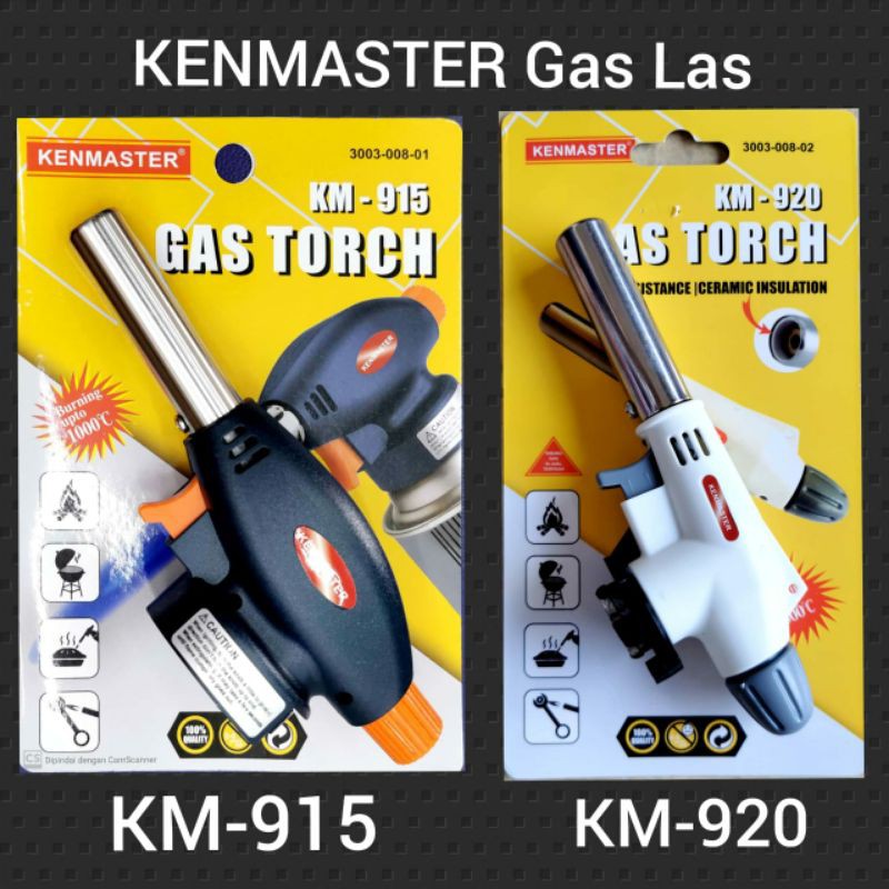 Kenmaster Gas Las Gas Torch Bakar Makanan