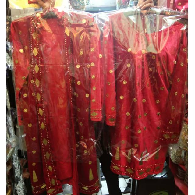 1psg baju paksangko pengantin