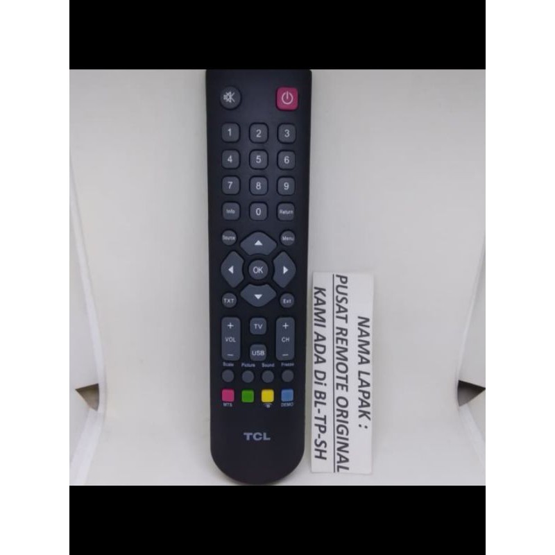 REMOTE REMOT TV LED LCD TCL ORIGINAL ASLI