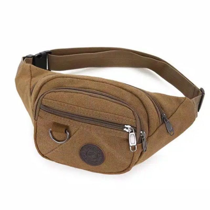 waist bag Tas pinggang Sling bag kanvas import