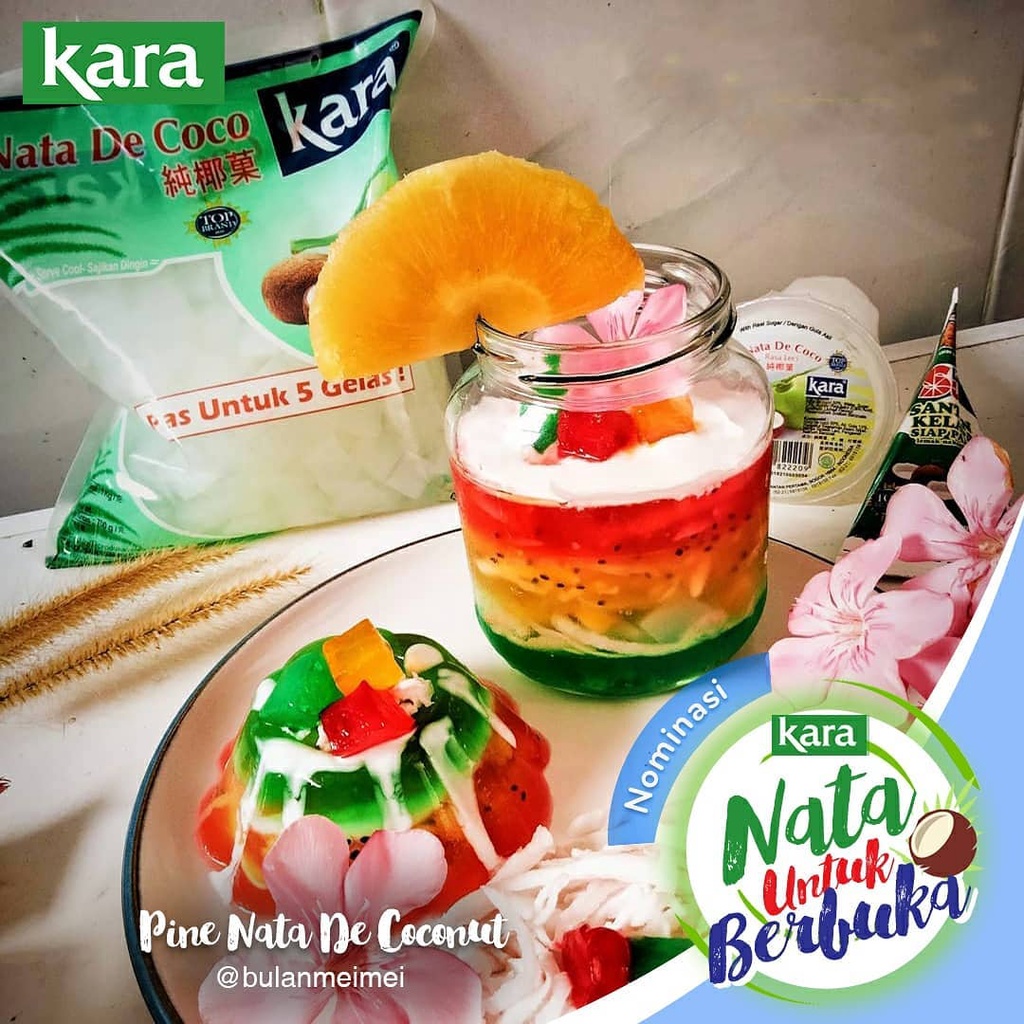 Kara Nata de Coco 1 kg / 1kg / 1000 gr gram g / 1000gr