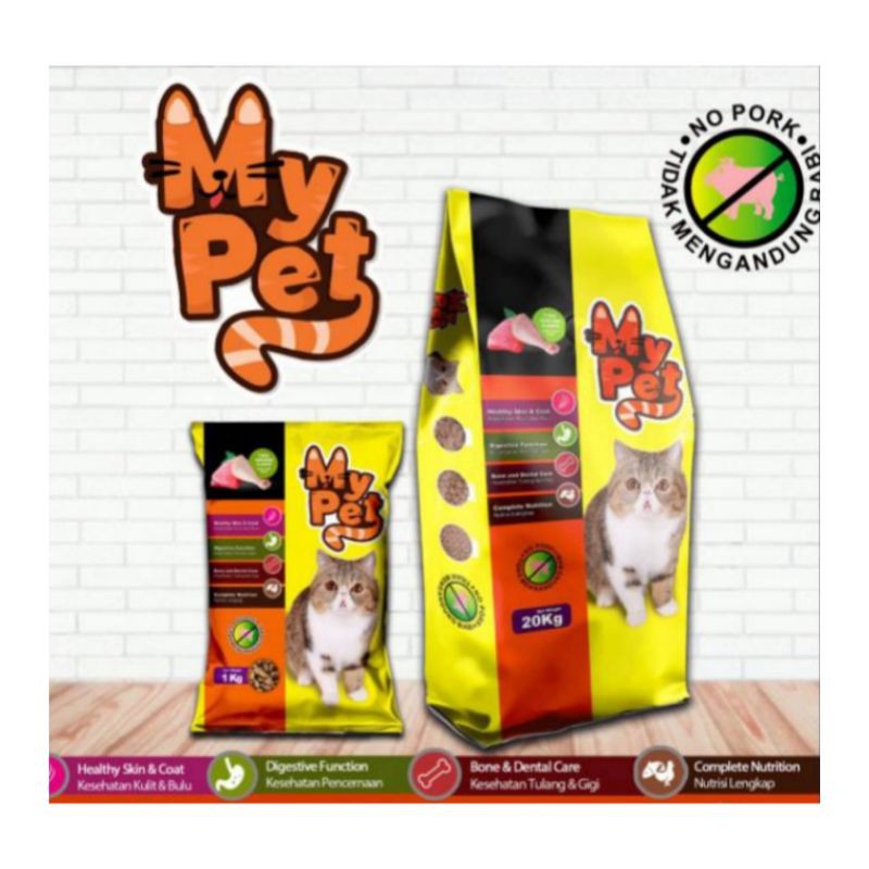 Makanan Kucing My Pet - MyPet Dry Cat Food - Freshpack 20kg