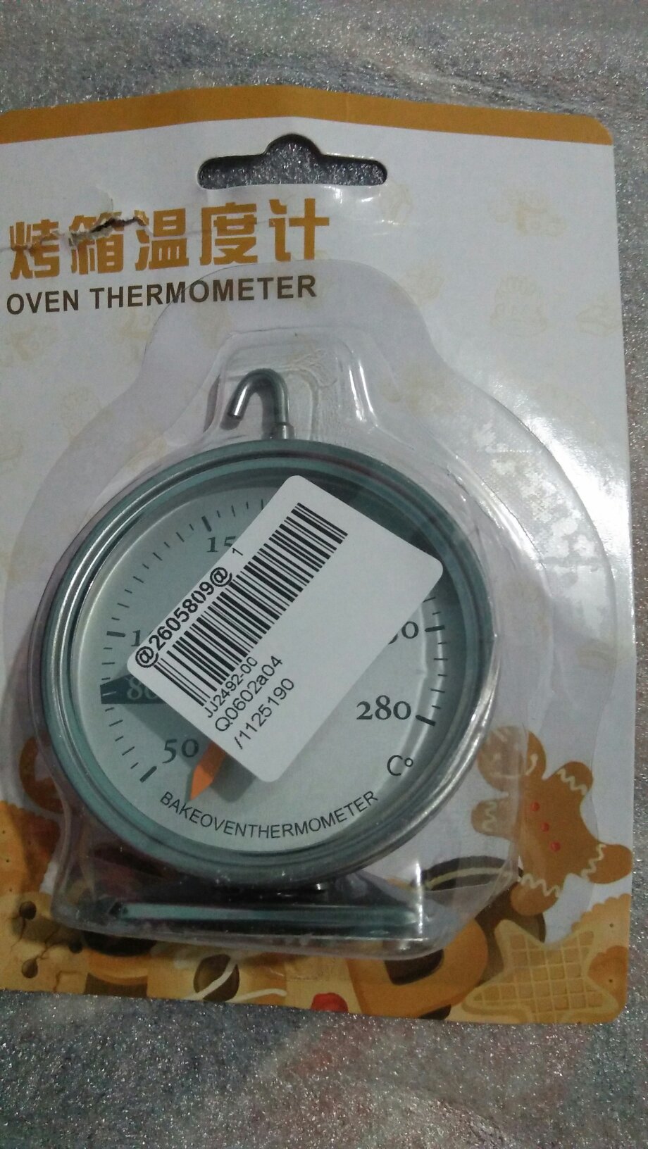 Termometer Pengukur Suhu Mekanik Untuk Oven