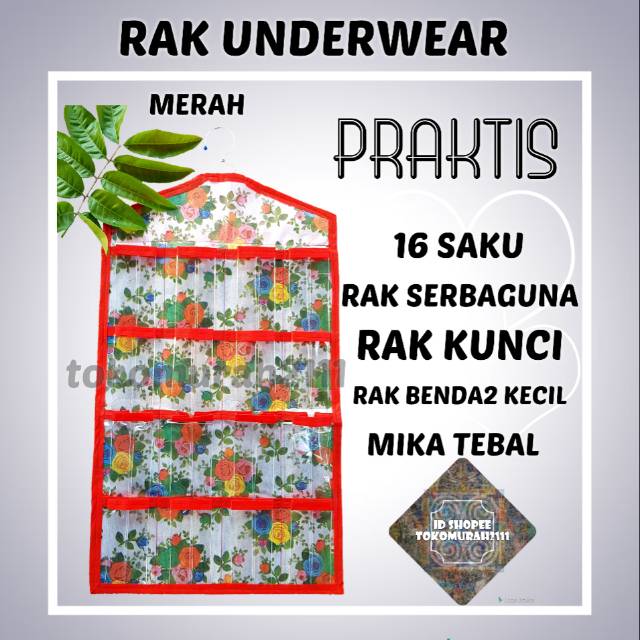  RAK  GANTUNG  ORGANIZER RAK  HANGER UNDERWEAR  RAK  BRA RAK  