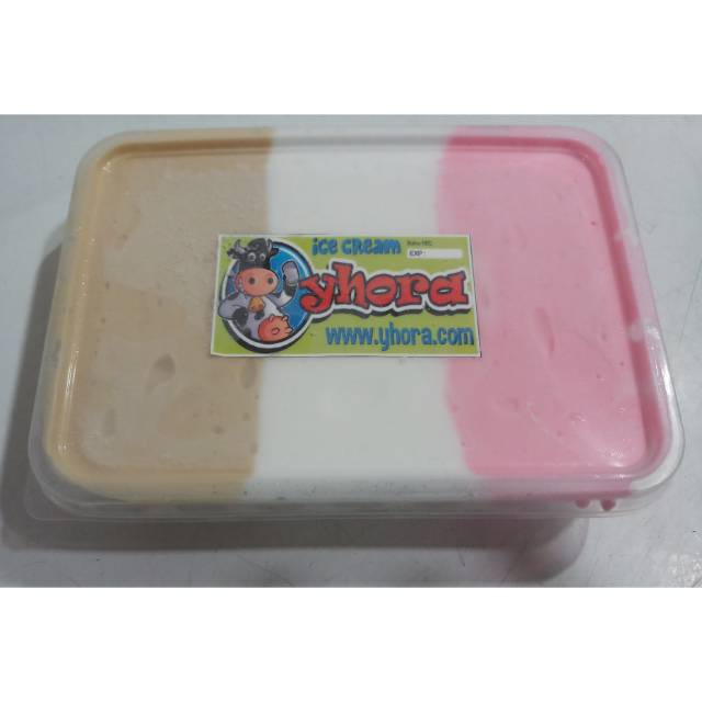 Ice cream box  500 ml es krim  yhora lembut Shopee Indonesia