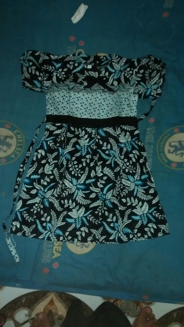 Dress Batik Anak Usia 2 Sampai 10 Tahun - Motif Batik Bervariasi - Batik Anak Harga