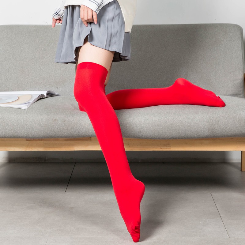 OKSK kaos kaki stocking overknee panjang 50-53cm