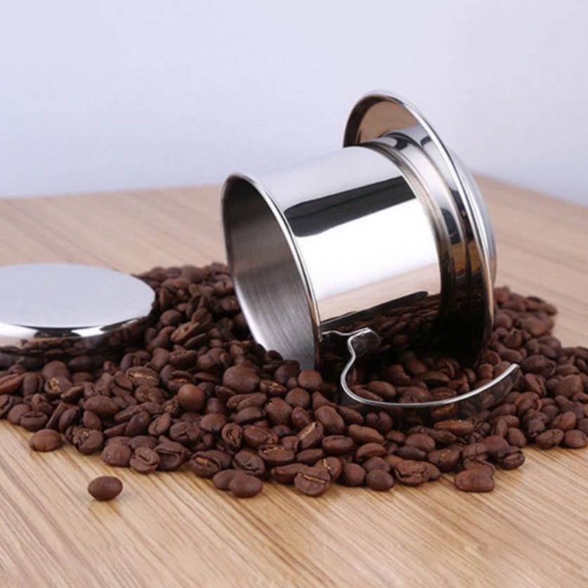 OneTwoCups Filter Saring Kopi Vietnamese Coffee Pot Stainless Steel