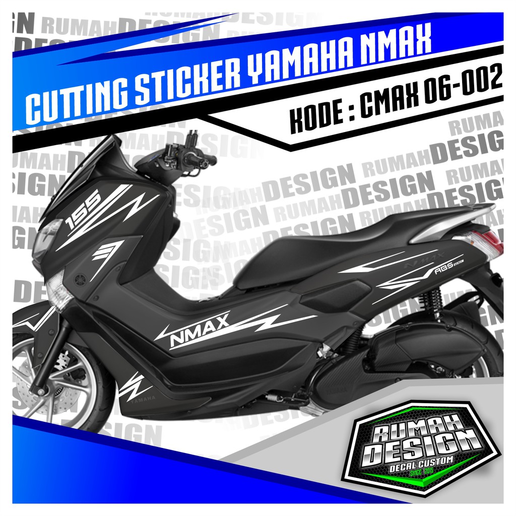 CUTTING STICKER YAMAHA N-MAX 2017 06