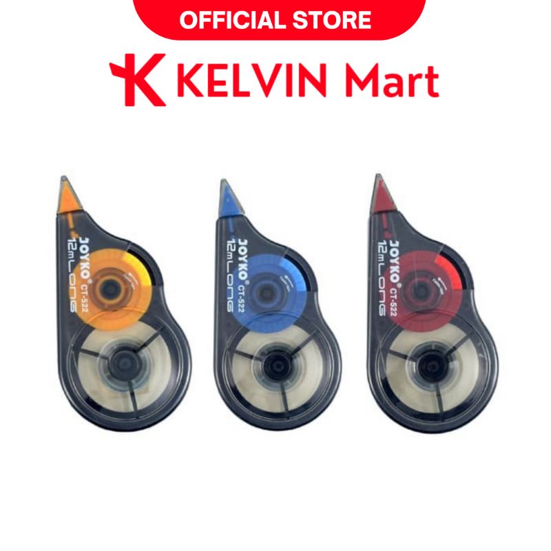 

Correction Tape / Pita Koreksi Joyko / Tipe X CT-522 | KELVIN Mart