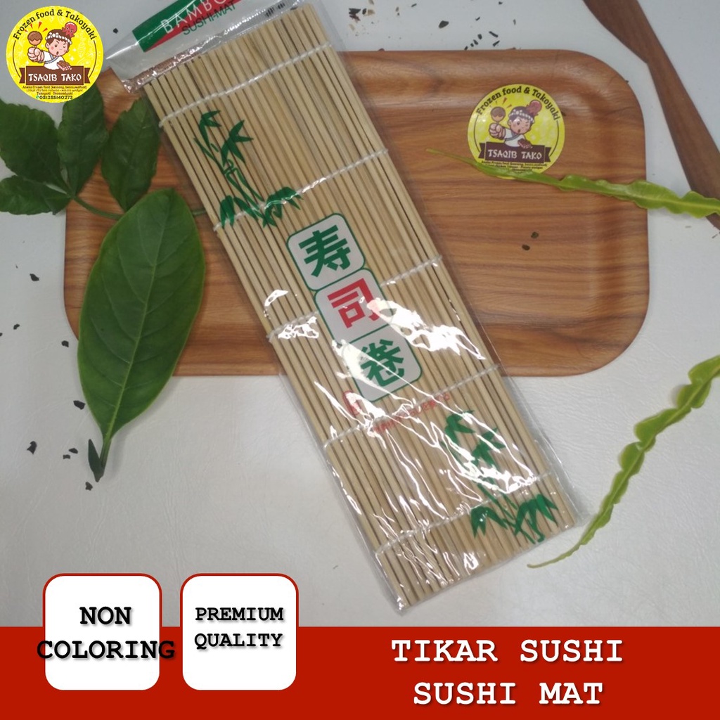 

PROMO SUSHI MAT | PENGGULUNG SUSHI 24X24CM