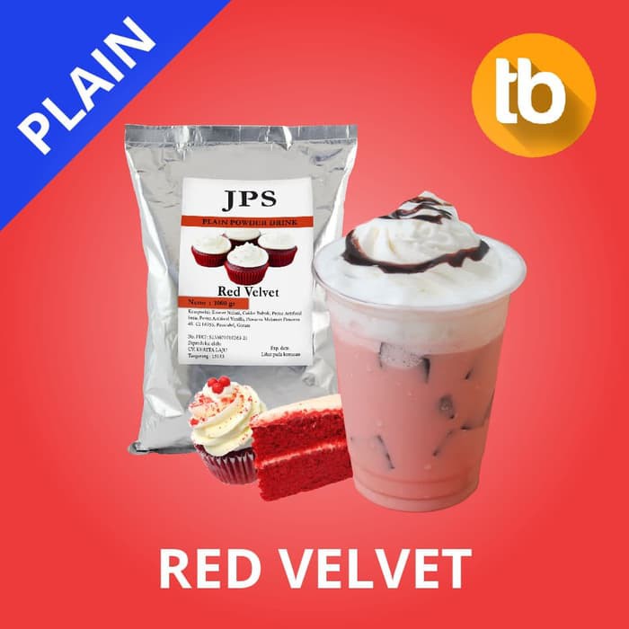 

JPS Bubuk Red Velvet Plain (Bubuk minuman dan makanan)