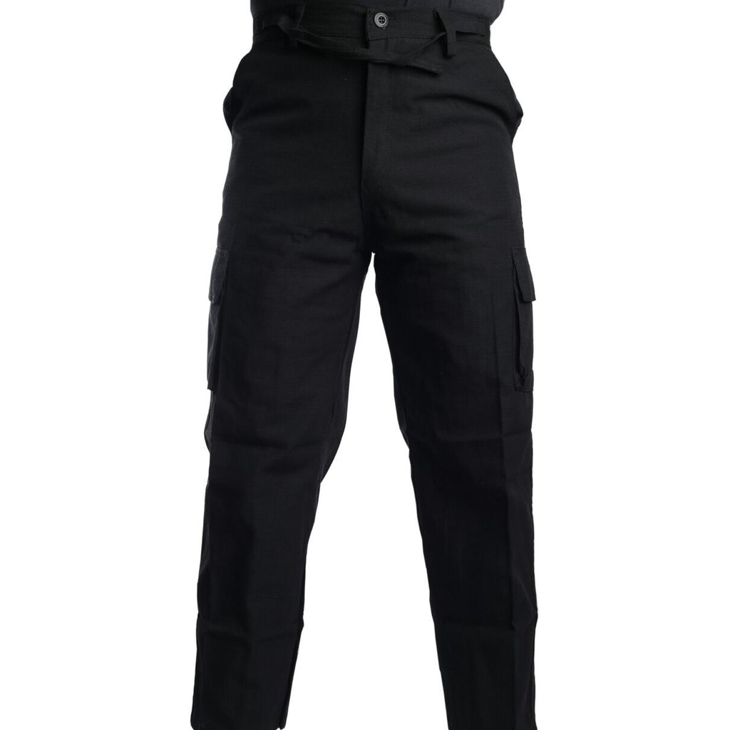 Terpromo Celana Pdl Hitam Bahan Ripstok / Celana Pdl Hitam Polos Mandala