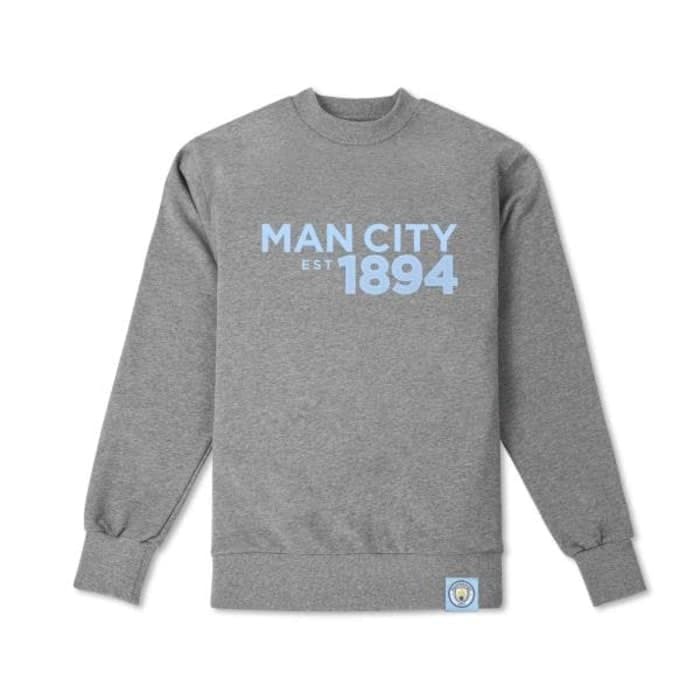Terbaru Jaket Sweater Jumper Manchester City Est 1894 Jersey Grade Ori Murah |