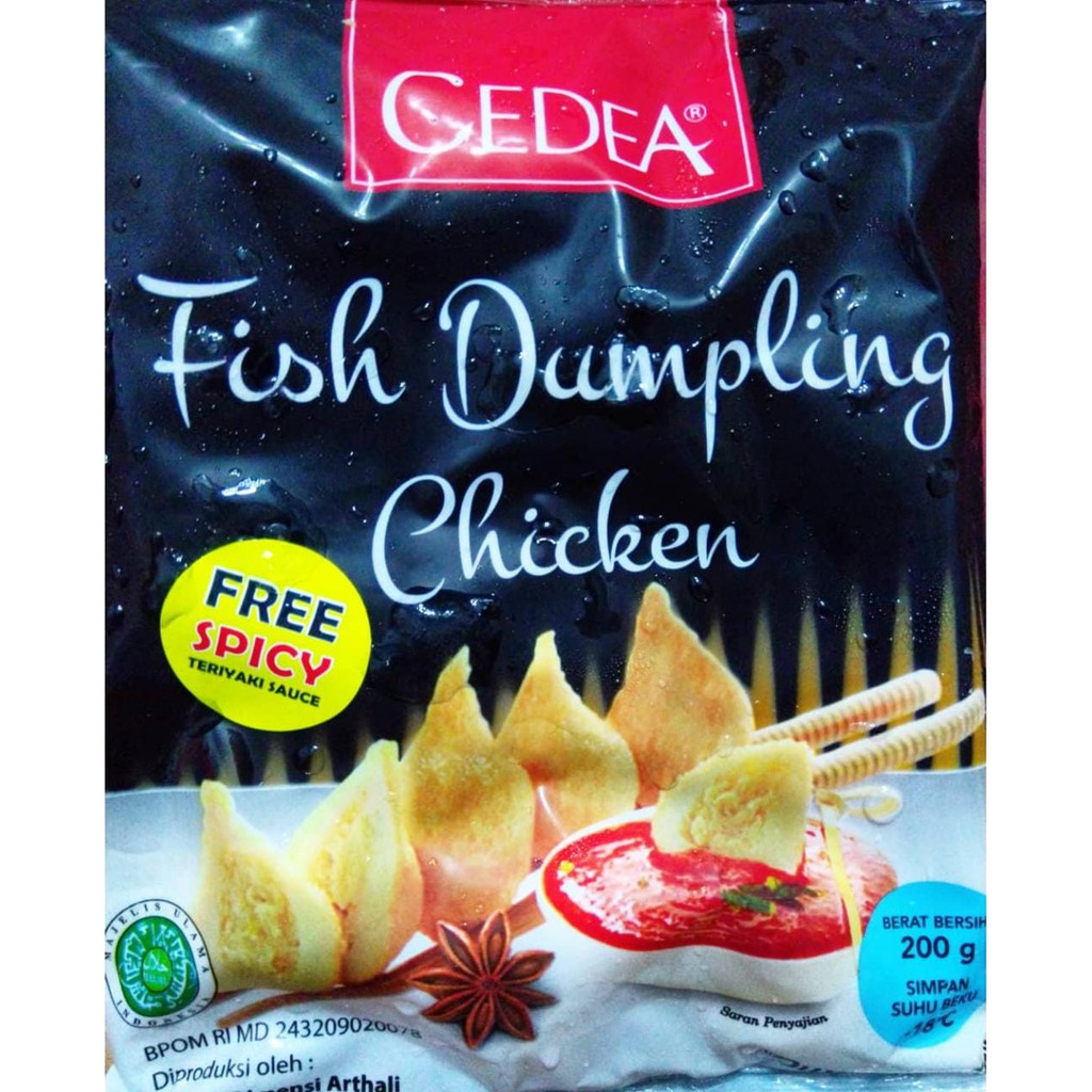 

Cedea Dumpling Ikan Isi Ayam