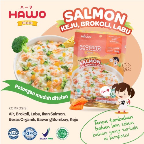 Hawo Baby Food Bubur Siap Saji 120gr