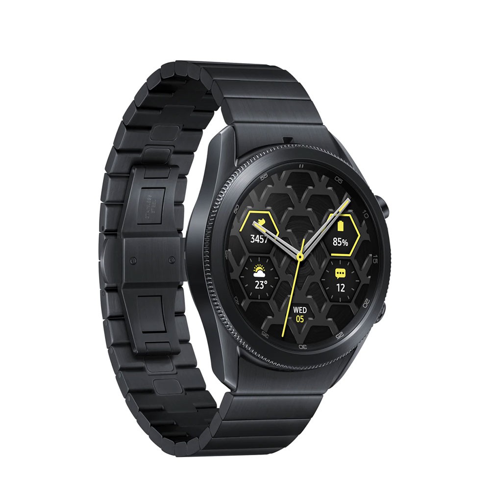 Samsung Galaxy Watch3 45mm Titanium Mystic Black - Garansi Resmi Samsung Indonesia 1 Tahun