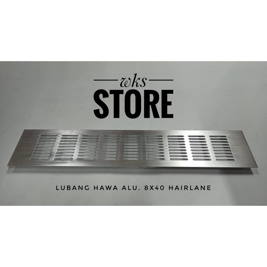 Saringan Udara Lubang Hawa Angin 8 X 40 ALUMUNIUM KOTAK HAIRLINE