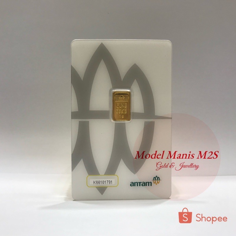 EMAS ANTAM Logam Mulia LM ANTAM 1 Gr NEW CERTICARD