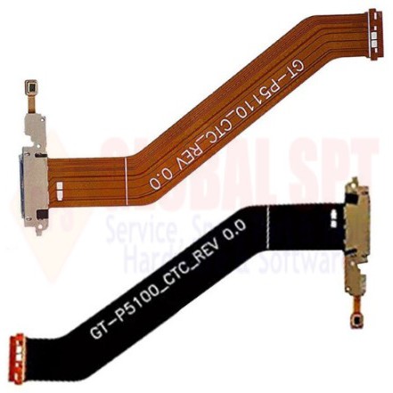 FLEXIBLE SAMSUNG P5100 + CAS / CHARGER ORI