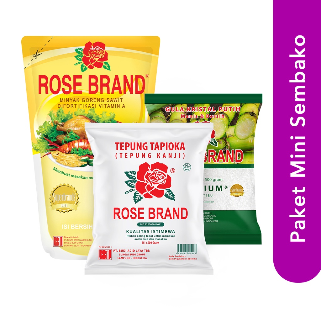 

Rose Brand - Paket Mini Sembako