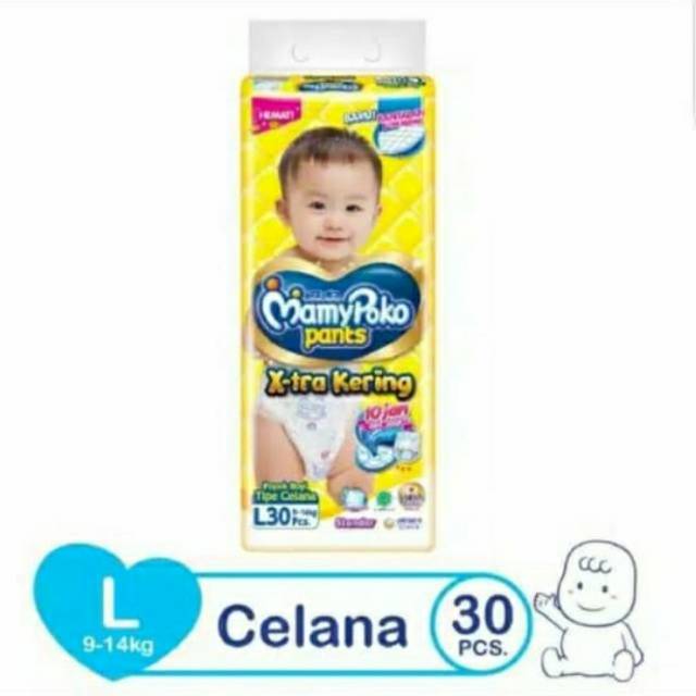 Mamypoko pants standart x-tra kering size L30 - ekstra kering - extra kering