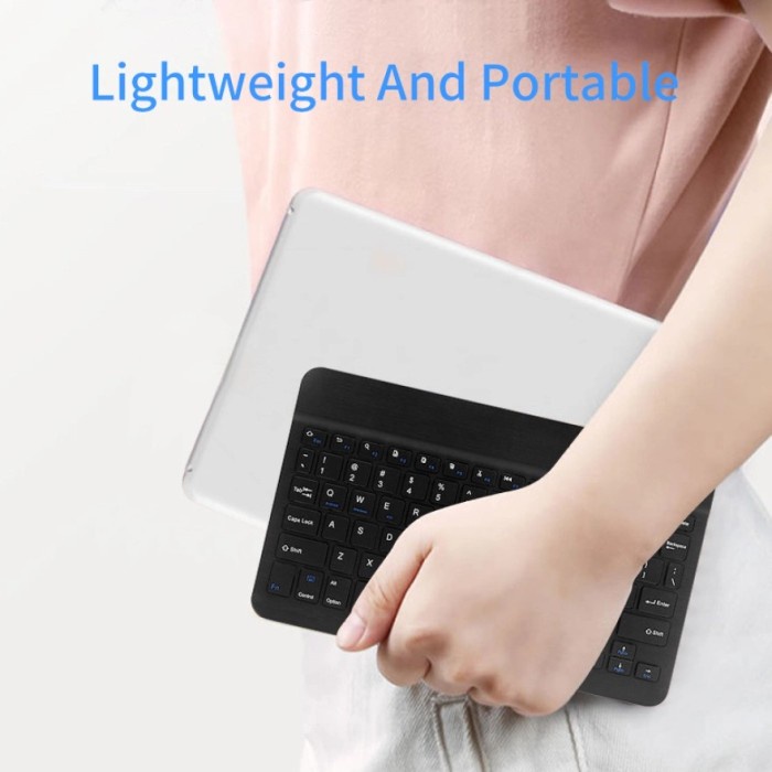 Wireless Keyboard Bluetooth For ipad android phone tablet laptop 10in