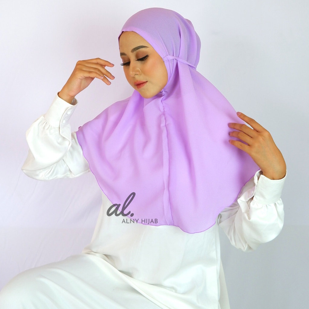 Jilbab Instan Bergo maryam premium diamond / Hijab Instan bergo maryam tali nonpet