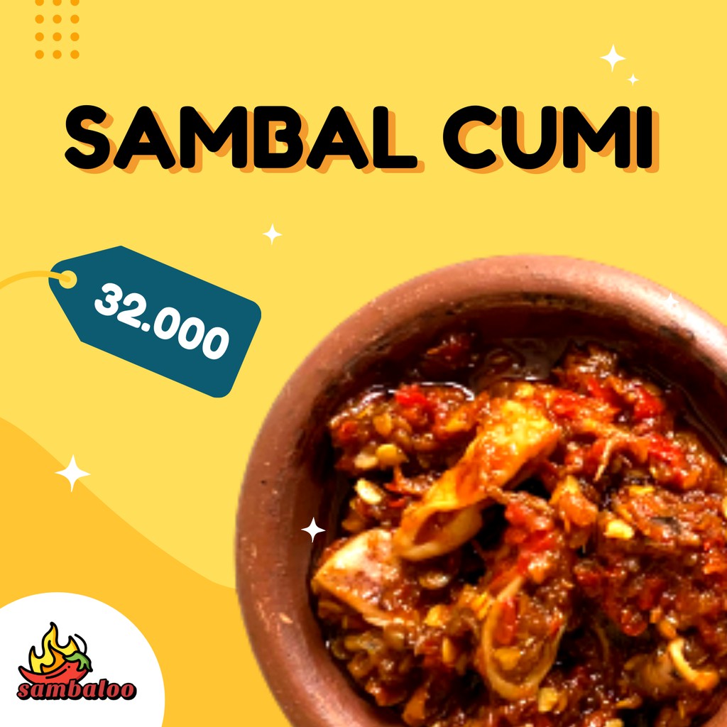 

[GROSIR] Sambal Cumi Sambaloo Homemade
