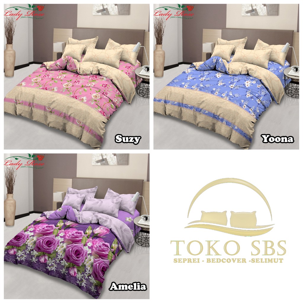 15+ Trend Terbaru Motif Sprei Lady Rose 2020