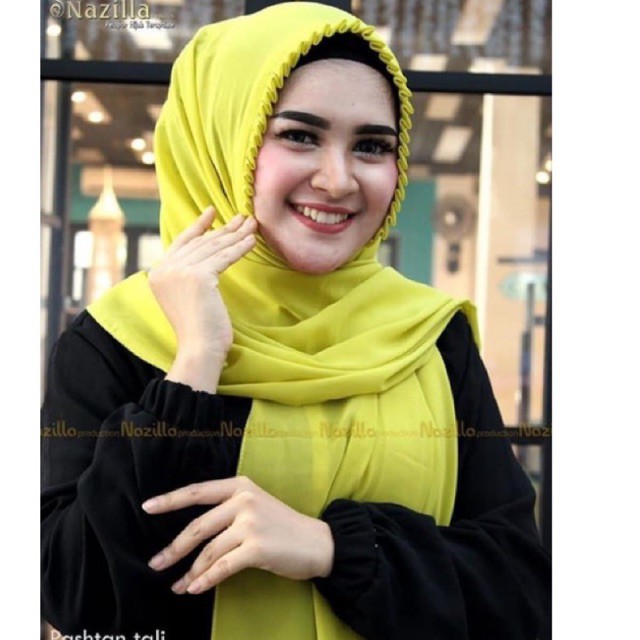 (170 cm x 75 cm)PASHTAN AMEL /PASHMINA PLIPIT TALI