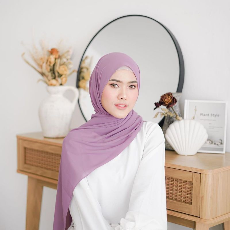 Queen Pashmina (Dusty Purple)