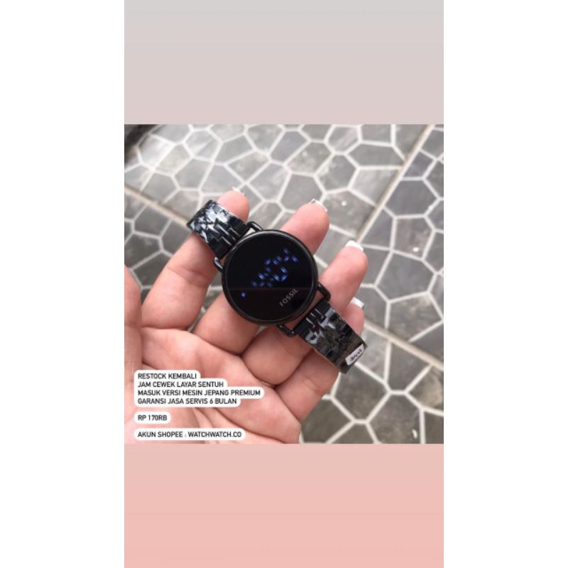 jam layar sentuh ladies full item