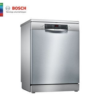 Bosch Free-standing Dishwasher/ Mesin Pencuci Piring SMS46GI01P Stainless Steel