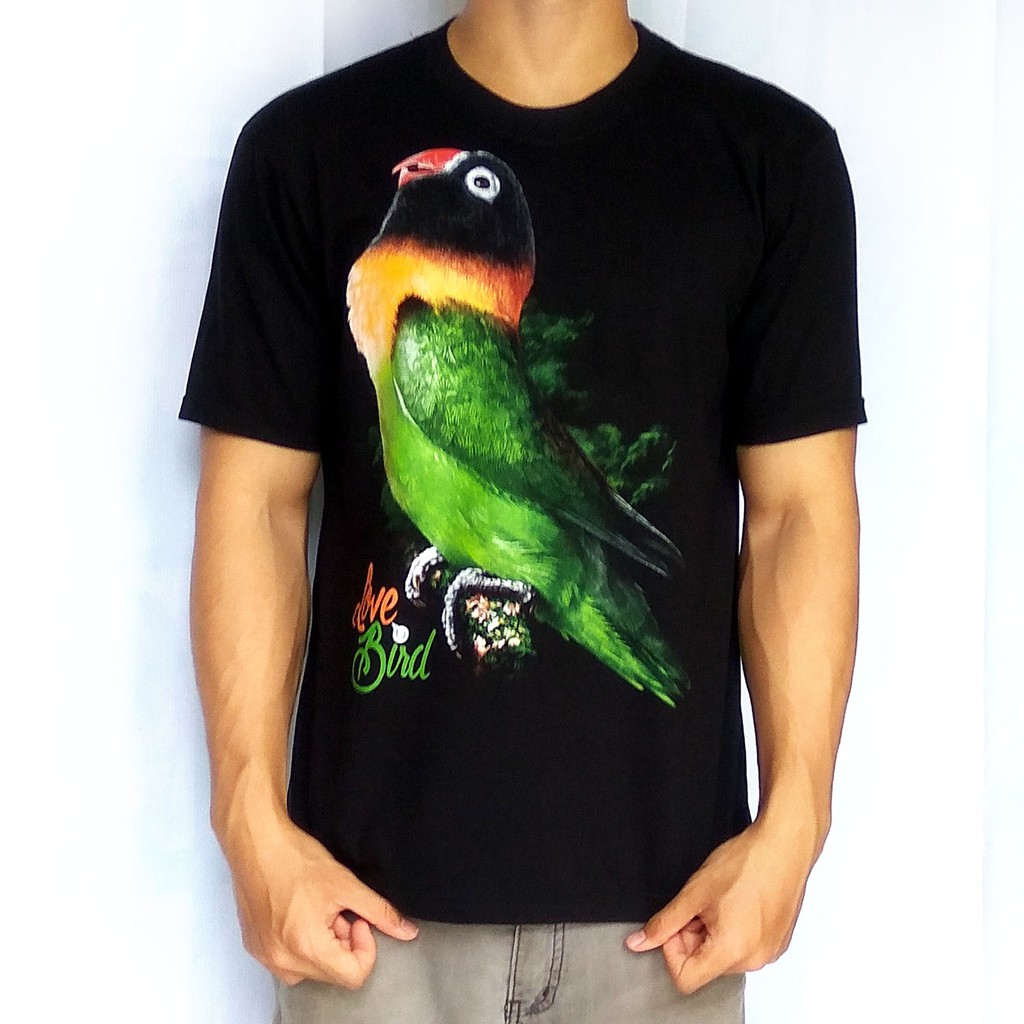 Kaos Burung Kacer Kicau Shopee Indonesia